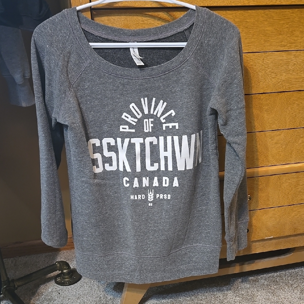 Womens Hardpressed Dark Gray Sweatshirt